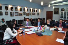 Встреча делегации из университета Мексики