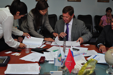 Встреча делегации из университета Мексики