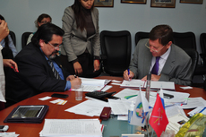 Встреча делегации из университета Мексики