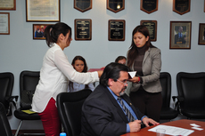 Встреча делегации из университета Мексики