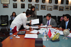 Встреча делегации из университета Мексики