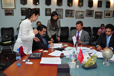 Встреча делегации из университета Мексики