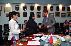 Встреча делегации из университета Мексики