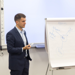 Открытая лекция победителя конкурса «Лидеры России» Дениса Овчарова