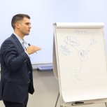 Открытая лекция победителя конкурса «Лидеры России» Дениса Овчарова