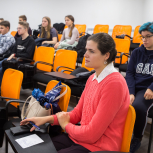 Открытая лекция победителя конкурса «Лидеры России» Дениса Овчарова